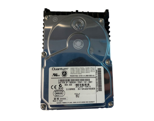 Quantum Dell 36Gb SCSI 80 Pin 10Krpm 3.5in HDD ( TY36J461 80XUH ) REF