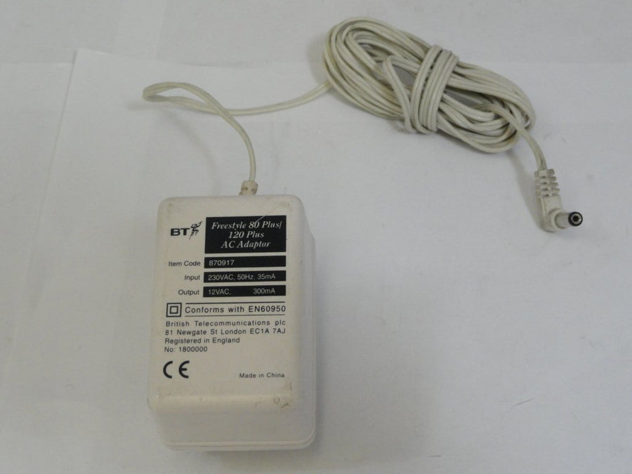 PR11457_870917_BT Freestyle 80 Plus 120 Plus AC Adaptor - Image2