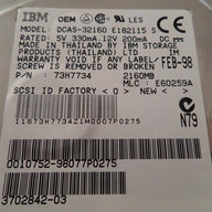MC1848_73H7734_Sun / IBM 2.1GB SCSI 80 Pin 7200rpm 3.5" HDD - Image4