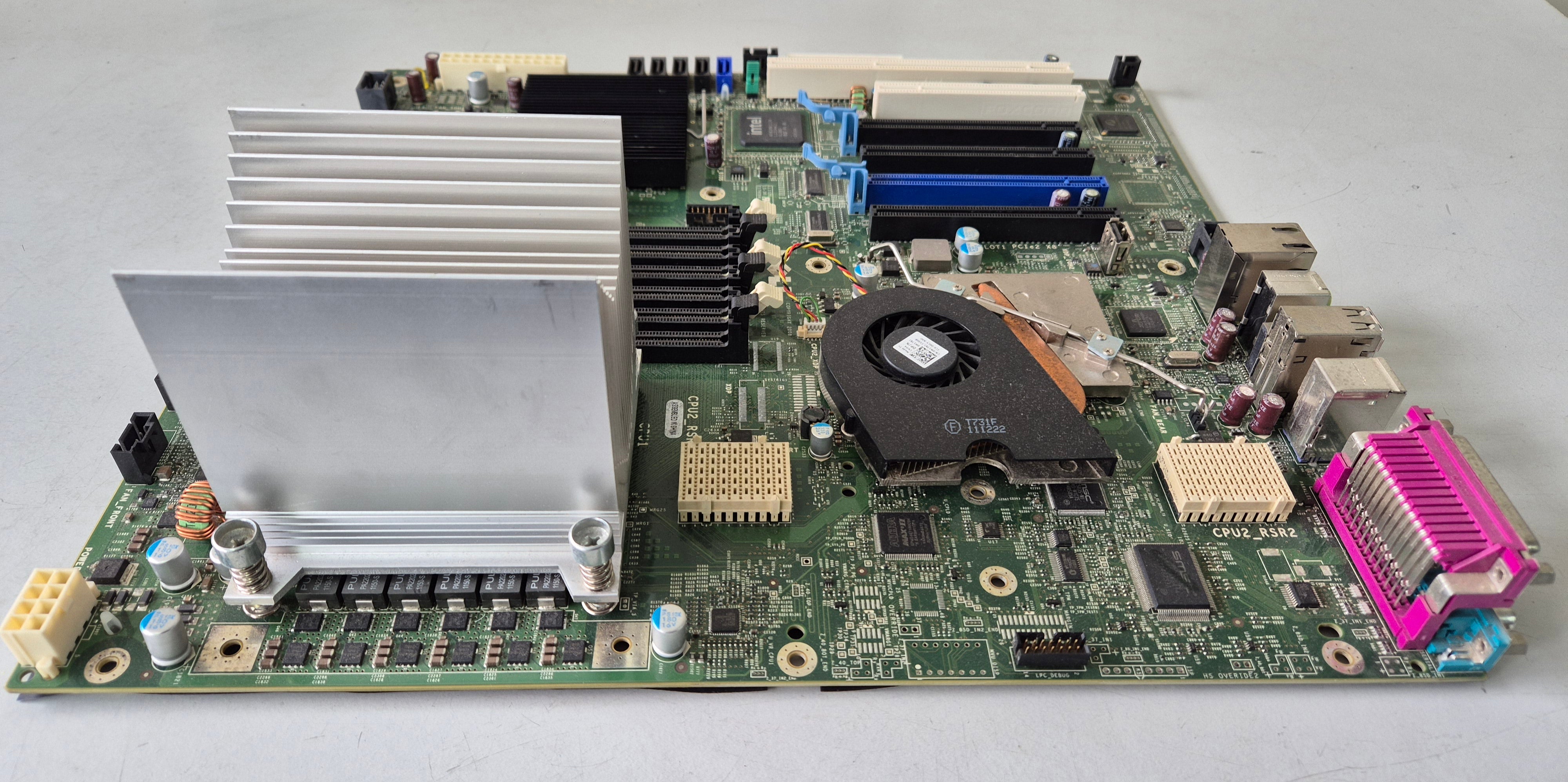 Dell Precision T5500 Motherboard with CPU/Heatsink ( 0CRH6C ) USED