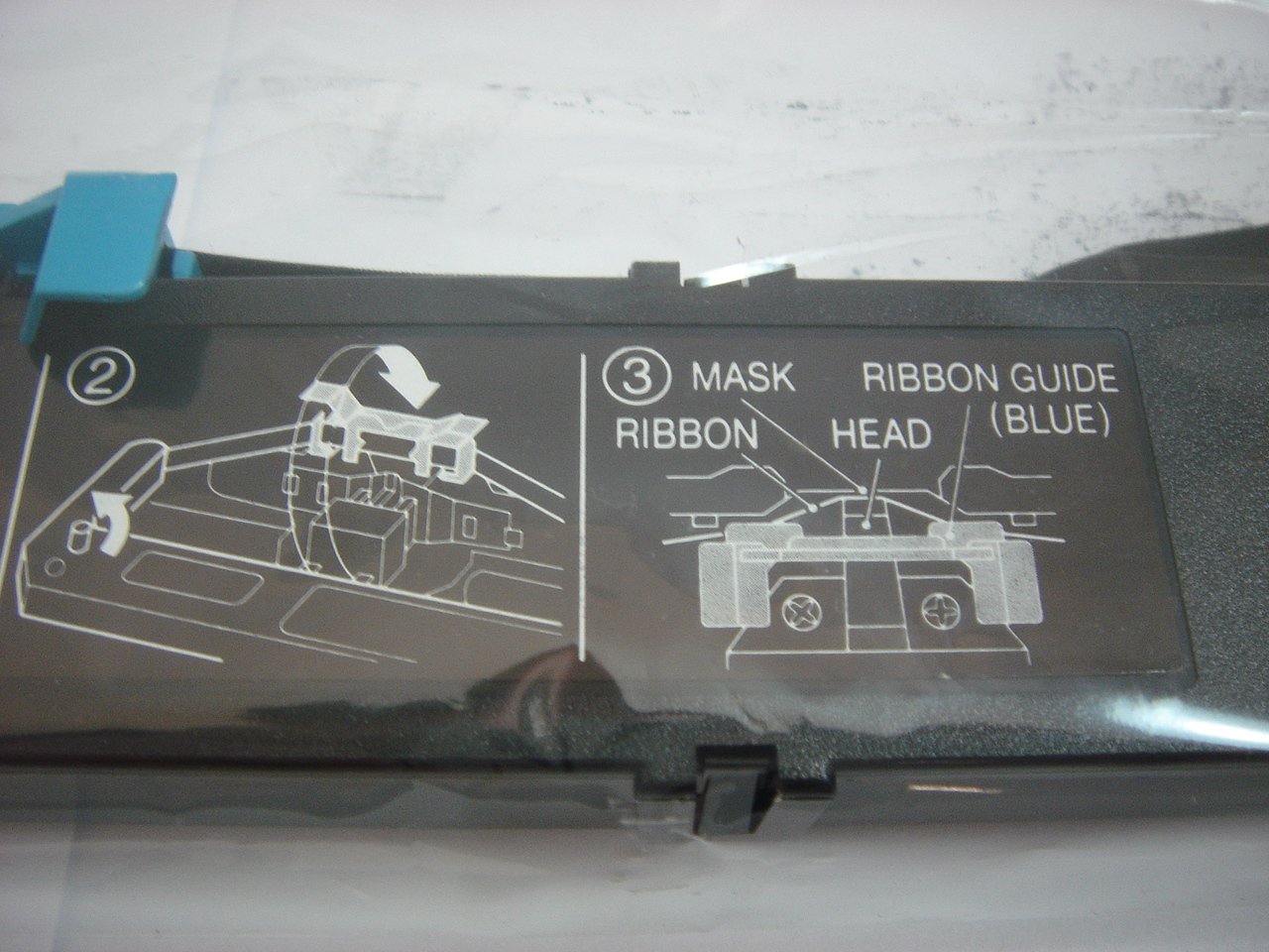 KX-P170 - Panasonic Black Longer Life Printer ribbon - Refurbished