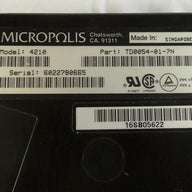 4210 - Micropolis 1GB SCSI 50 Pin 3.5in HDD - USED