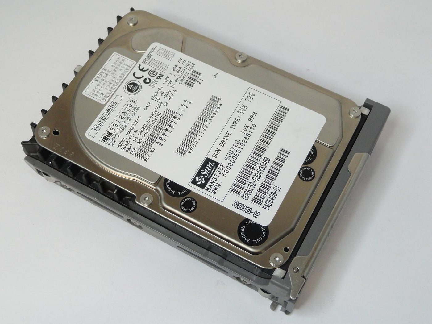 CA06015-B42200SB - Fujitsu Sun 72GB Fibre Channel 10Krpm 3.5in HDD in Caddy - Refurbished
