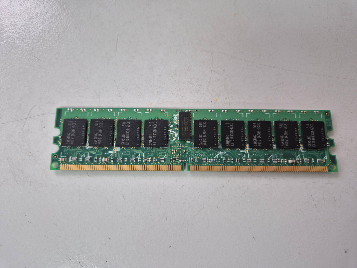 Samsung IBM 1GB DDR2-400MHz PC2-3200 ECC Reg CL3 240-Pin DIMM ( M393T2950BG0-CCC 38L5093 ) REF