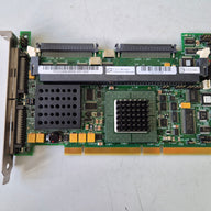Dell Dual Channel PCI-X Ultra320 SCSI RAID Controller Card ( 01U294 ) USED