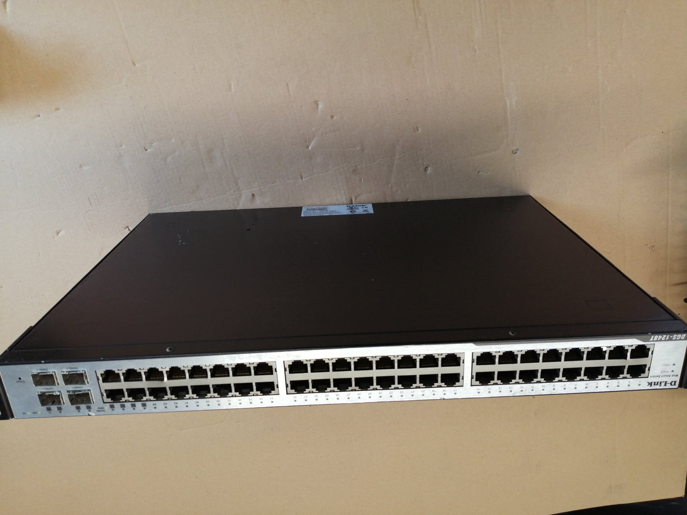 D-Link DGS-1248T Web Smart 48-Port 10/100/1000 Gigabit Switch ( EGS1248TM.B1G USED )