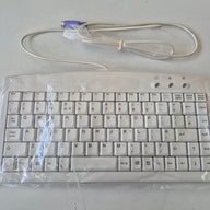 JME-8231 White UK PS/2 Industrial Keyboard ( K8231 ) REF
