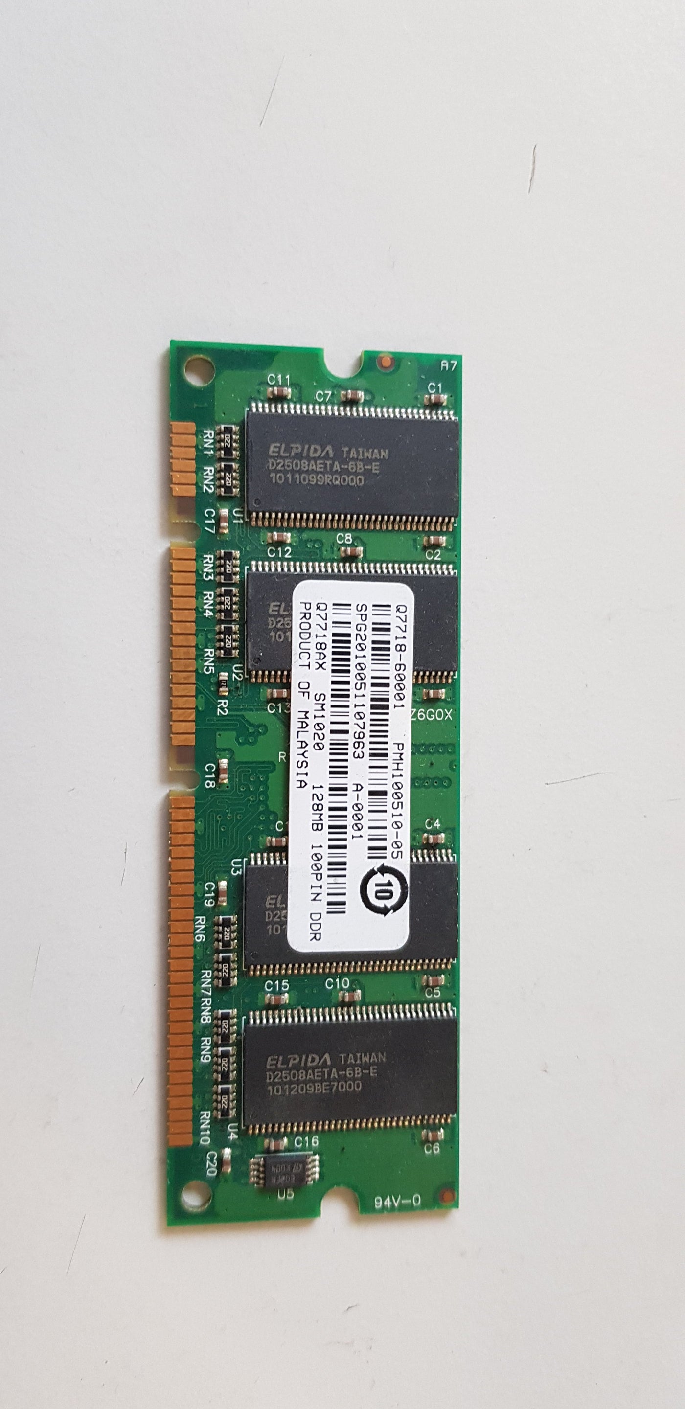 HP 128MB 100Pin DDR DIMM printer memory Module for Laserjet 9050 series (Q7718AX)