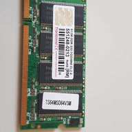 Transcend 512MB DDR PC2700 2.5V Non ECC Unbuffered 200Pin 333MHz SODIMM Memory Module (TS64MSD64V3M)