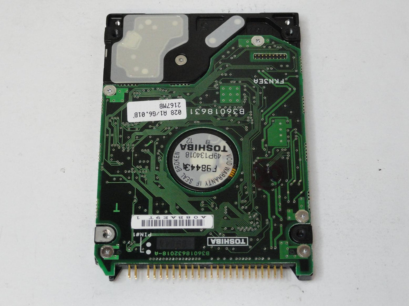 PR01767_HDD2130_Toshiba 2.1GB IDE 4200rpm 2.5in HDD - Image2