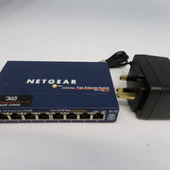 FS108 - Netgear ProSafe 8 Port 10/100 Switch FS108 v2 - Refurbished