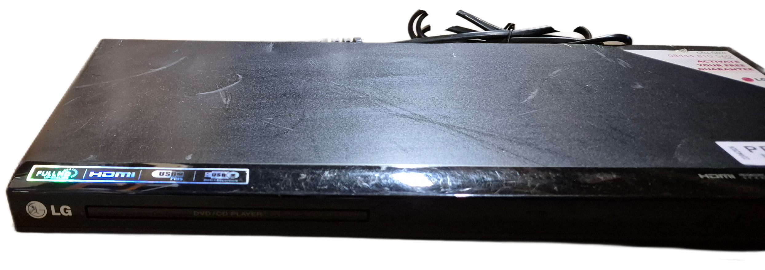 LG Full HD HDMI DVD/CD Player ( DVX692H ) USED