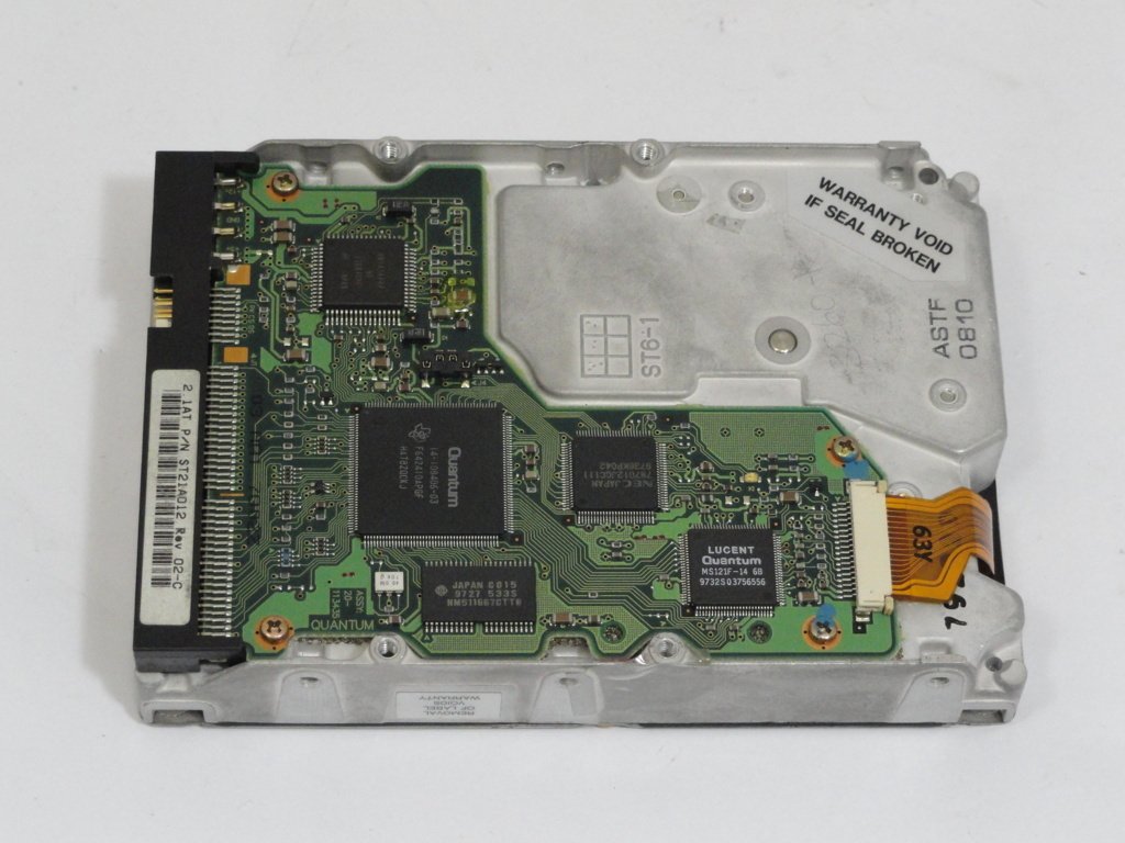 PR12184_ST21A012_Quantum 2.1GB IDE 5400RPM 3.5" HDD - Image2