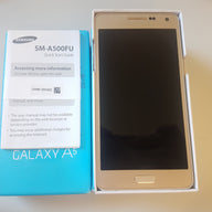 Samsung Galaxy A5 16GB Gold Android Smartphone - SM-A500FU - Unused Repaired