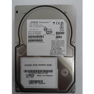 Hitachi Dell 36GB SCSI 80pin 10Krpm 3.5in HDD ( DK32EJ-36NC 04R040 ) USED