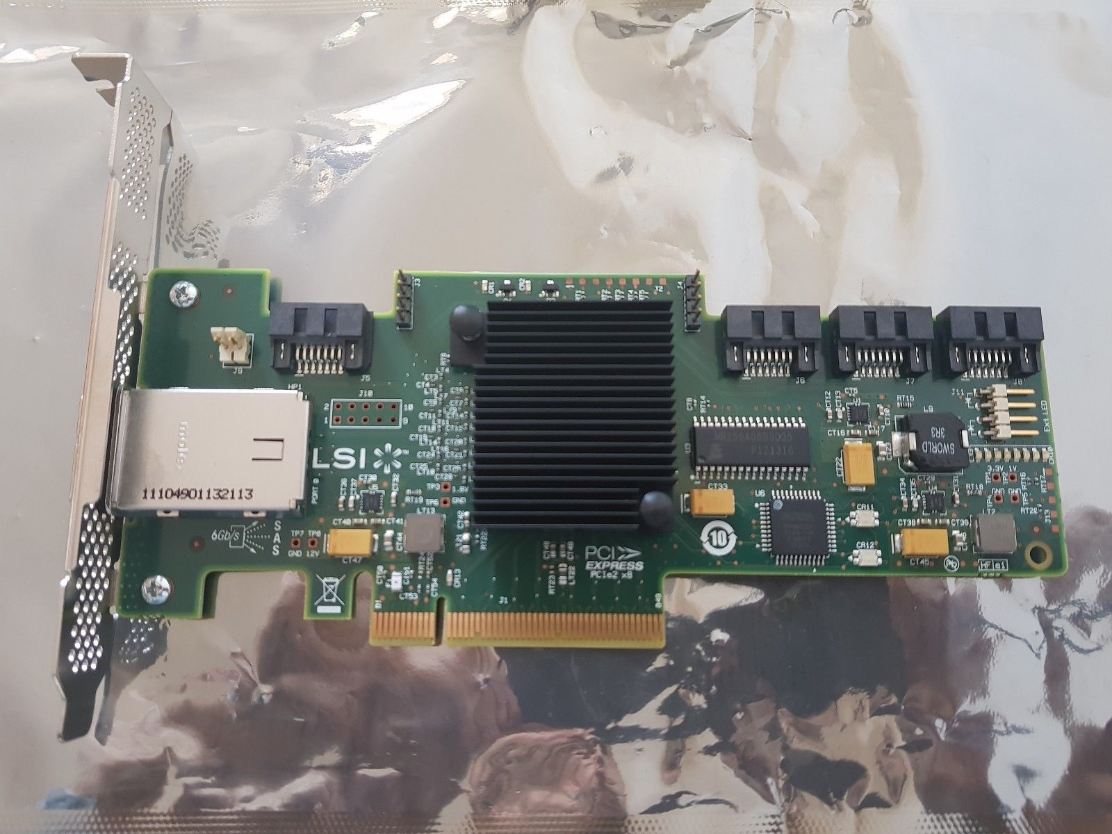 LSI SAS HBA CARD (9212 4i4e USED)
