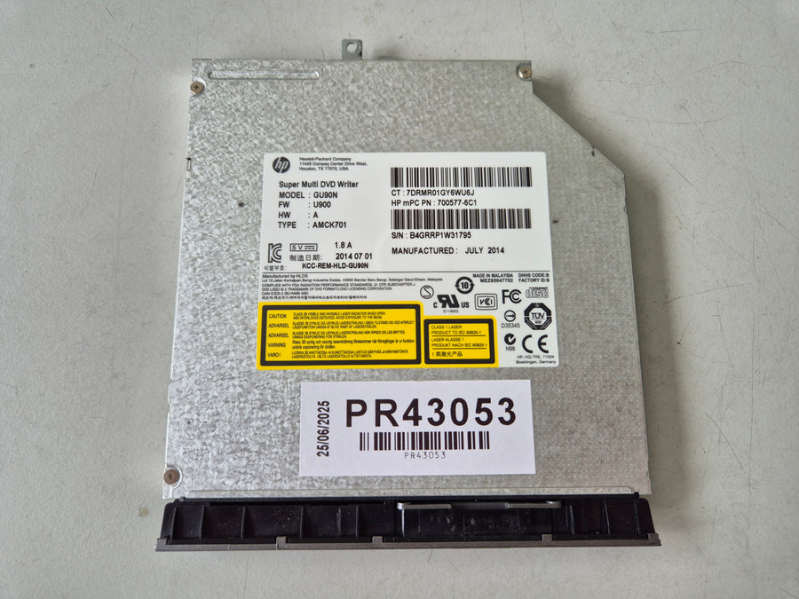 HP GU90N Super Multi DVD Writer Drive ( 700577-6C1 ) REF