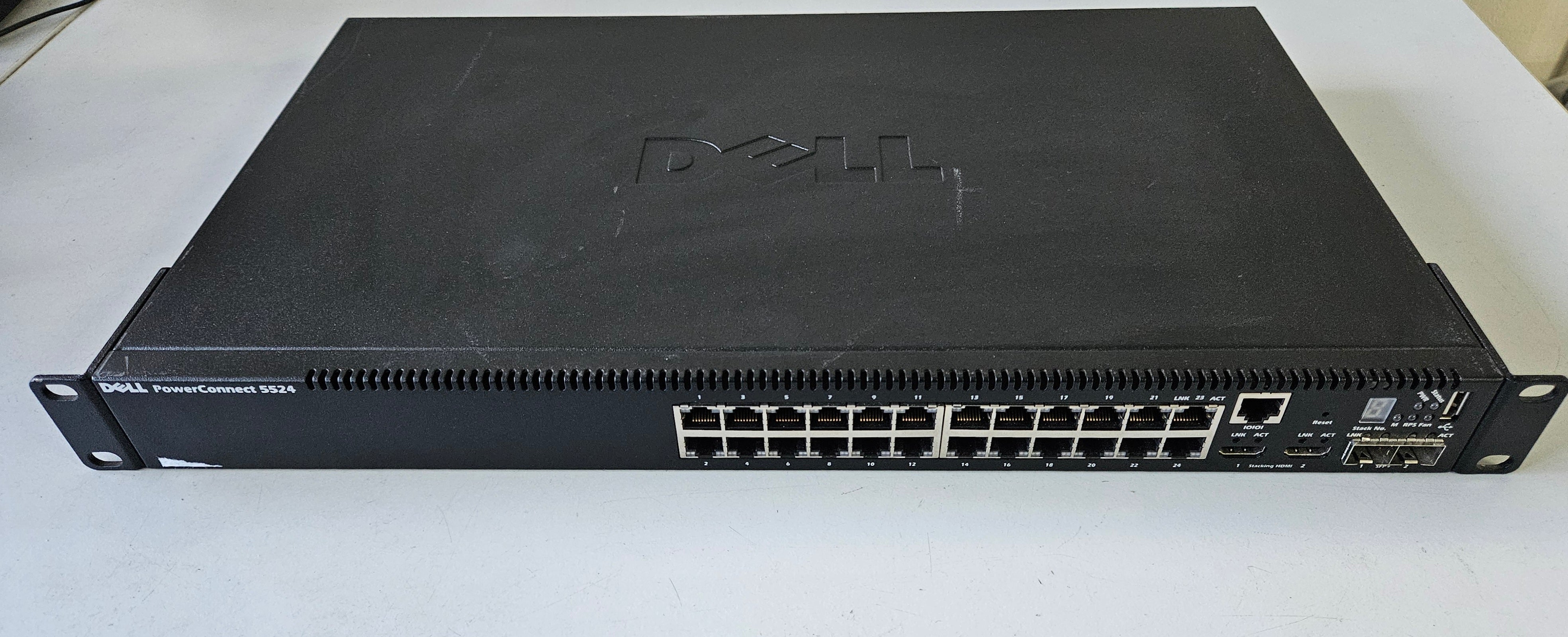 Dell PowerConnect 5524 24-Port Rack-Mountable Network Switch ( 02GPFC ) USED