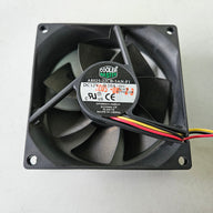 Cooler Master DC12V 0.10A 3Pin 3Wire Case Fan ( A8025-22CB-3AN-F1 DF0802512SELN E255988-CF ) USED