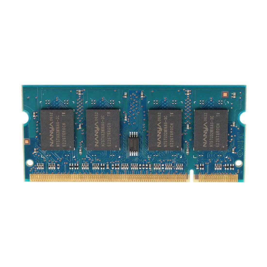 Nanya 512MB PC2-5300 DDR2 CL5 200-Pin NonECC Unbuffered SODIMM ( NT512T64UH8A1FN-3C ) REF