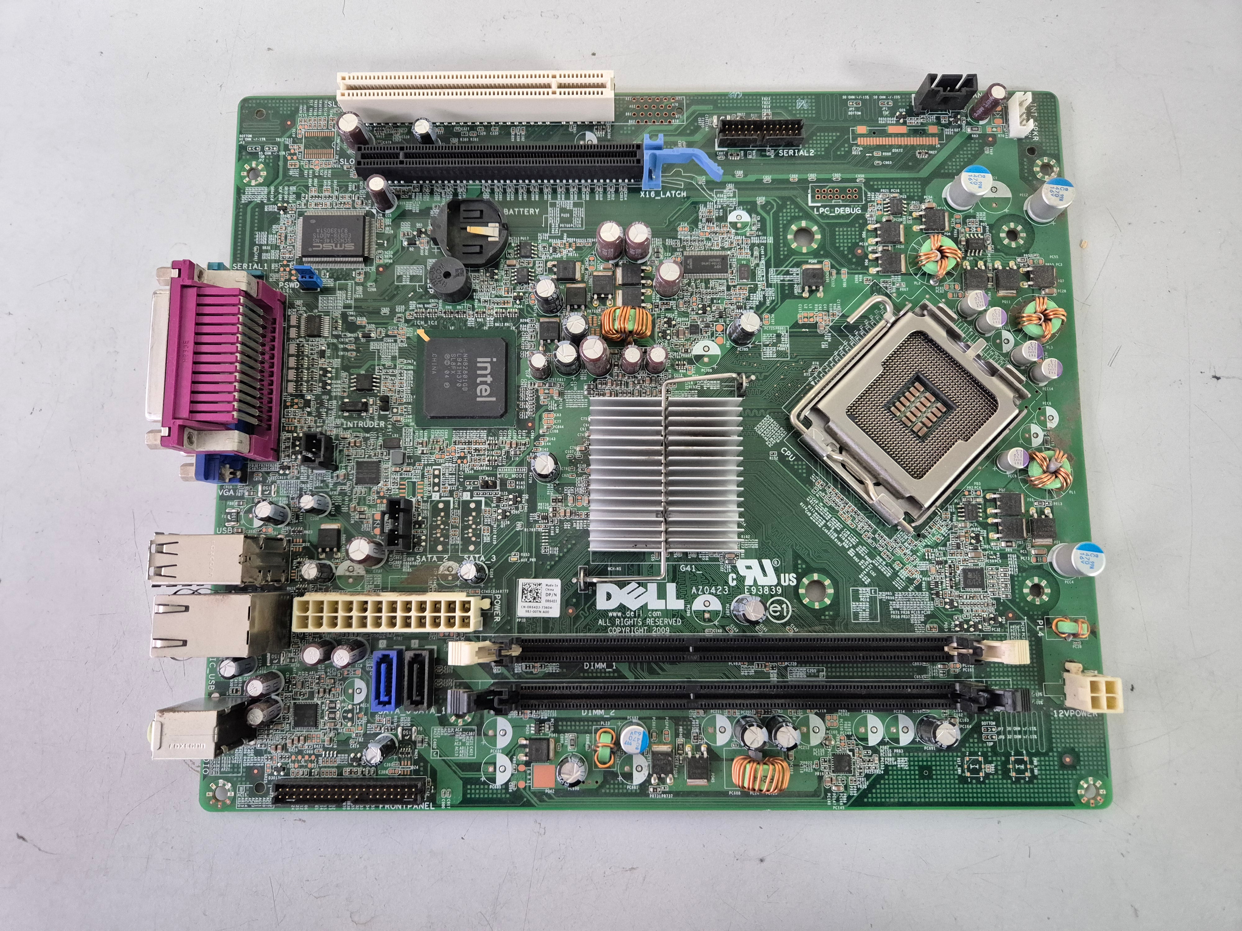 Dell Optiplex 380 SFF LGA775 Motherboard ( R64DJ 0R64DJ ) USED