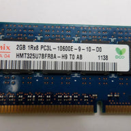 Hynix 2GB PC3-10600 DDR3-1333MHz 240-Pin DIMM  HMT325U7BFR8A-H9
