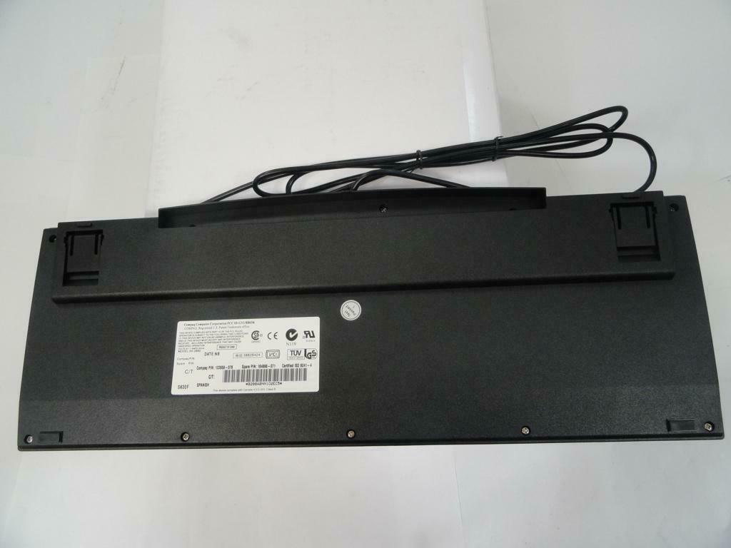 Compaq Spanish Keyboard Black ( 122659-078 SK-2860 164996-071 ) NOB