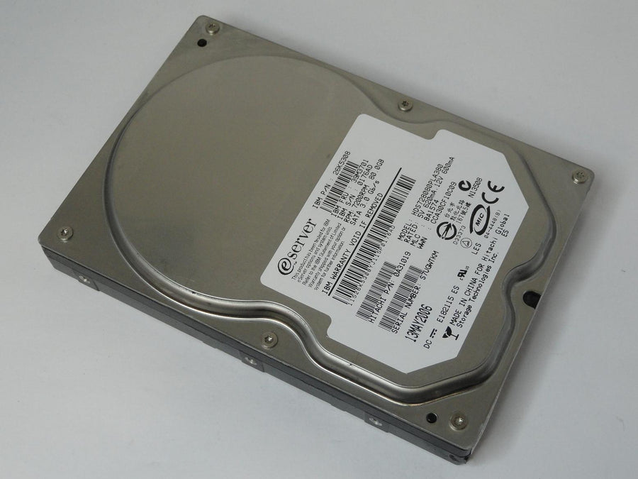 Hitachi IBM 80GB SATA 7200rpm 3.5in HDD ( HDS728080PLA380 0A31019 26K5308 39M3701 ) REF
