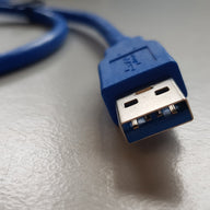 Sinforcon USB 3.0 AM - USB 3.0 AM serial connector cable (blue) (CAB00017)