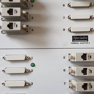 Specialix Terminal Adaptor, Two Connected,