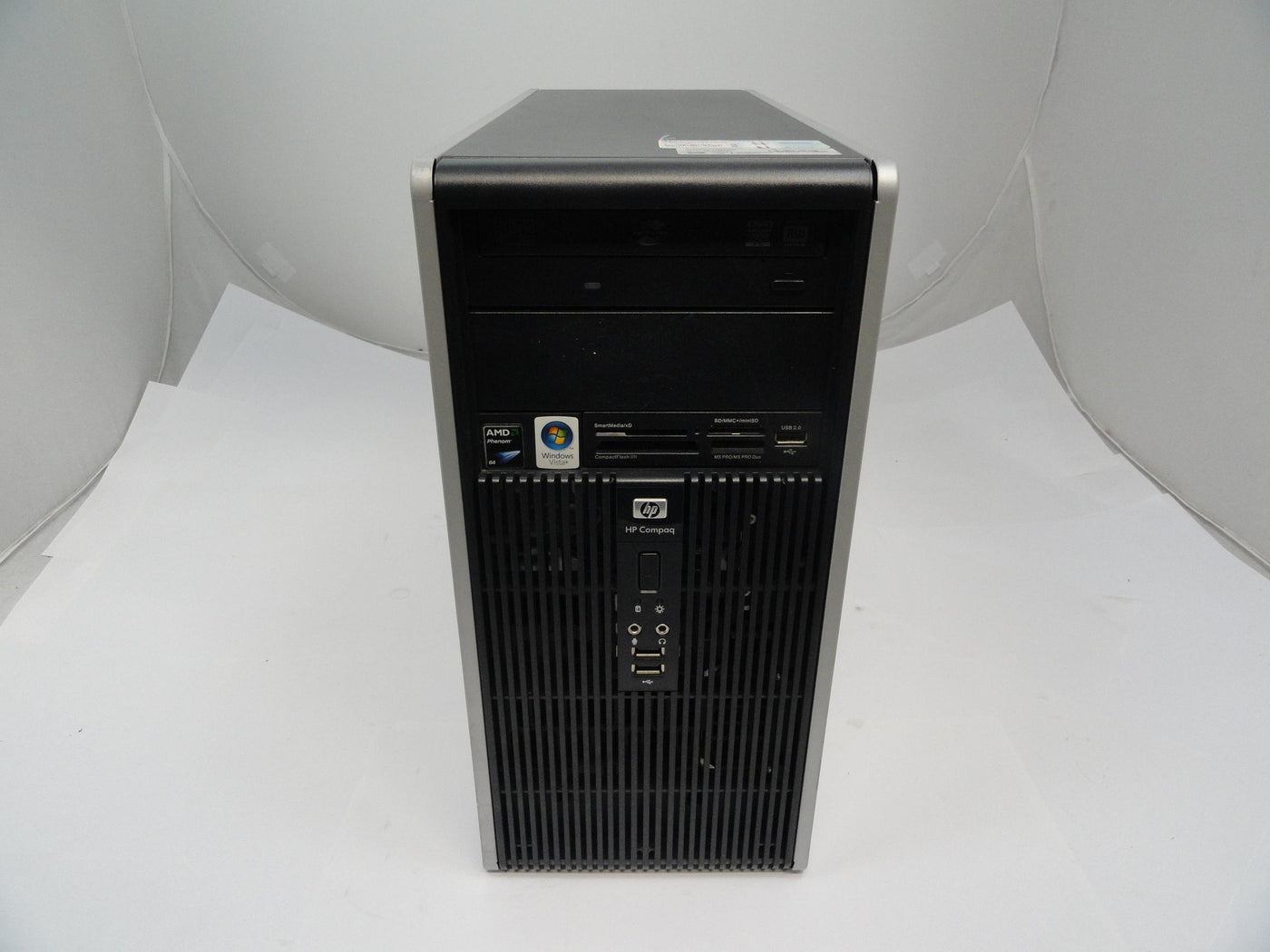 KV377ET#ABU - HP DC5800 Microtower Computer. 3GHz Core2 Duo CPU 2Gb Installed RAM. No HDD. DVD ReWriter - USED