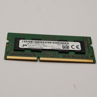 Micron 1GB 1Rx16 PC3L-12800s DDR3 SODIMM (MT4KTF12864HZ-1G6K1 REF)