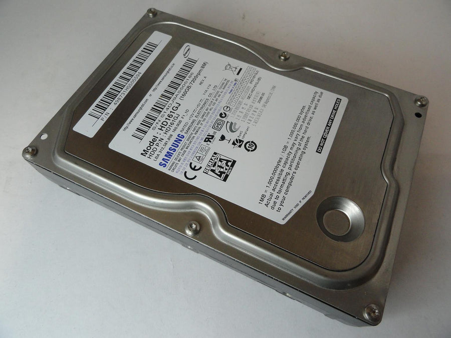 HD161GJ - Samsung 160GB SATA 7200rpm 3.5in HDD - Refurbished