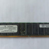 Infineon Sun 1GB DDR-266MHz PC2100 ECC Registered CL2.5 184-Pin DIMM Memory Module (HYS72D128521GR-7-B 370-4940-01)