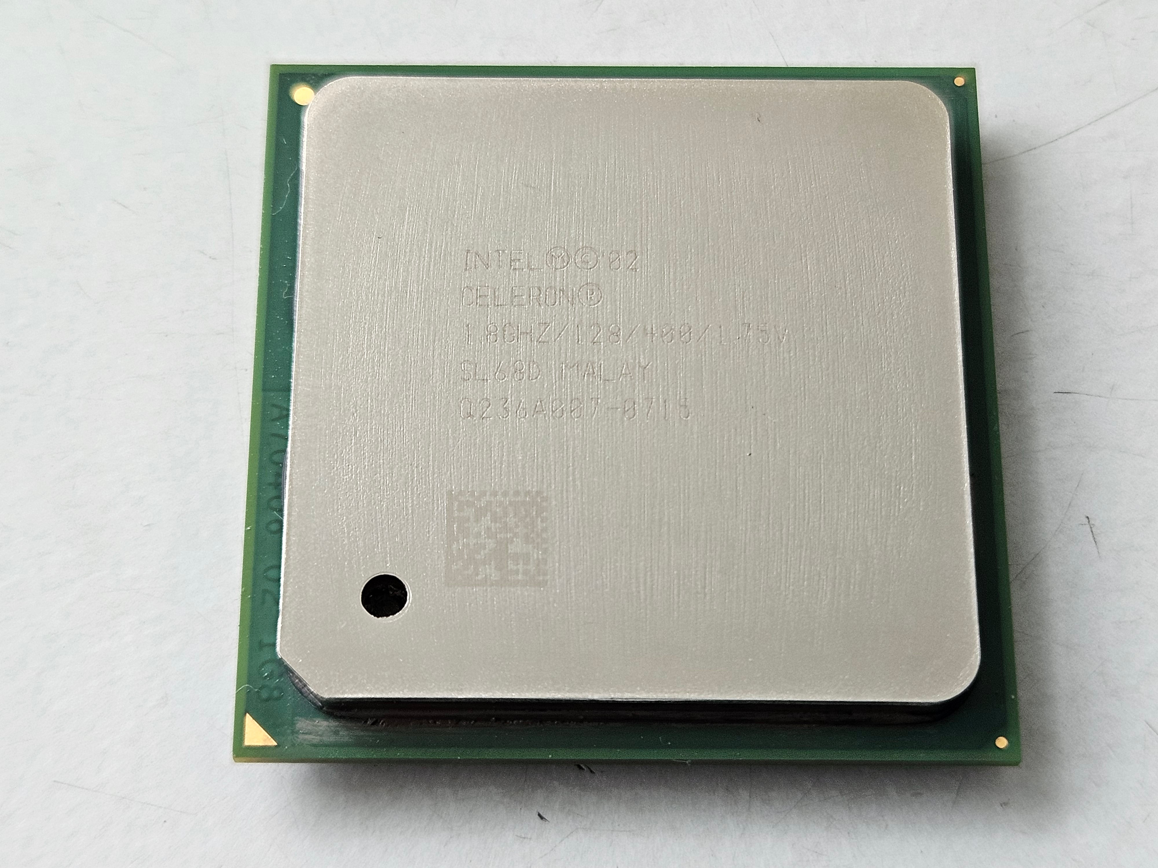 Intel Celeron 1.8GHz 400MHz FSB Socket PPGA478 CPU ( SL68D ) USED