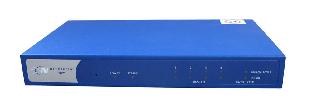 Juniper NetScreen-5XT Firewall with PSU ( NS-5XT-105-SWIFT ) USED