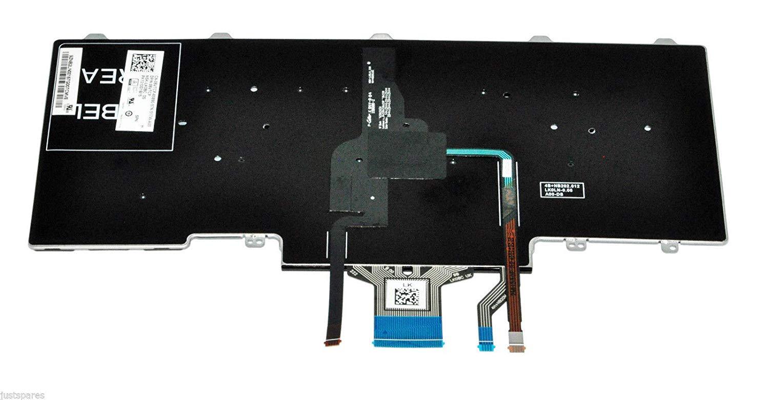 DELL Genuine Latitude Spanish Layout Dual Pointing Backlit Keyboard (6VTCP NEW PLAIN PACKAGING)