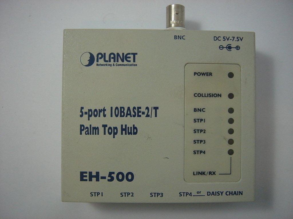 Planet EH-500 5-Port 10 Base-2T Palm Top Hub ( EH-500 EH-500  Planet )