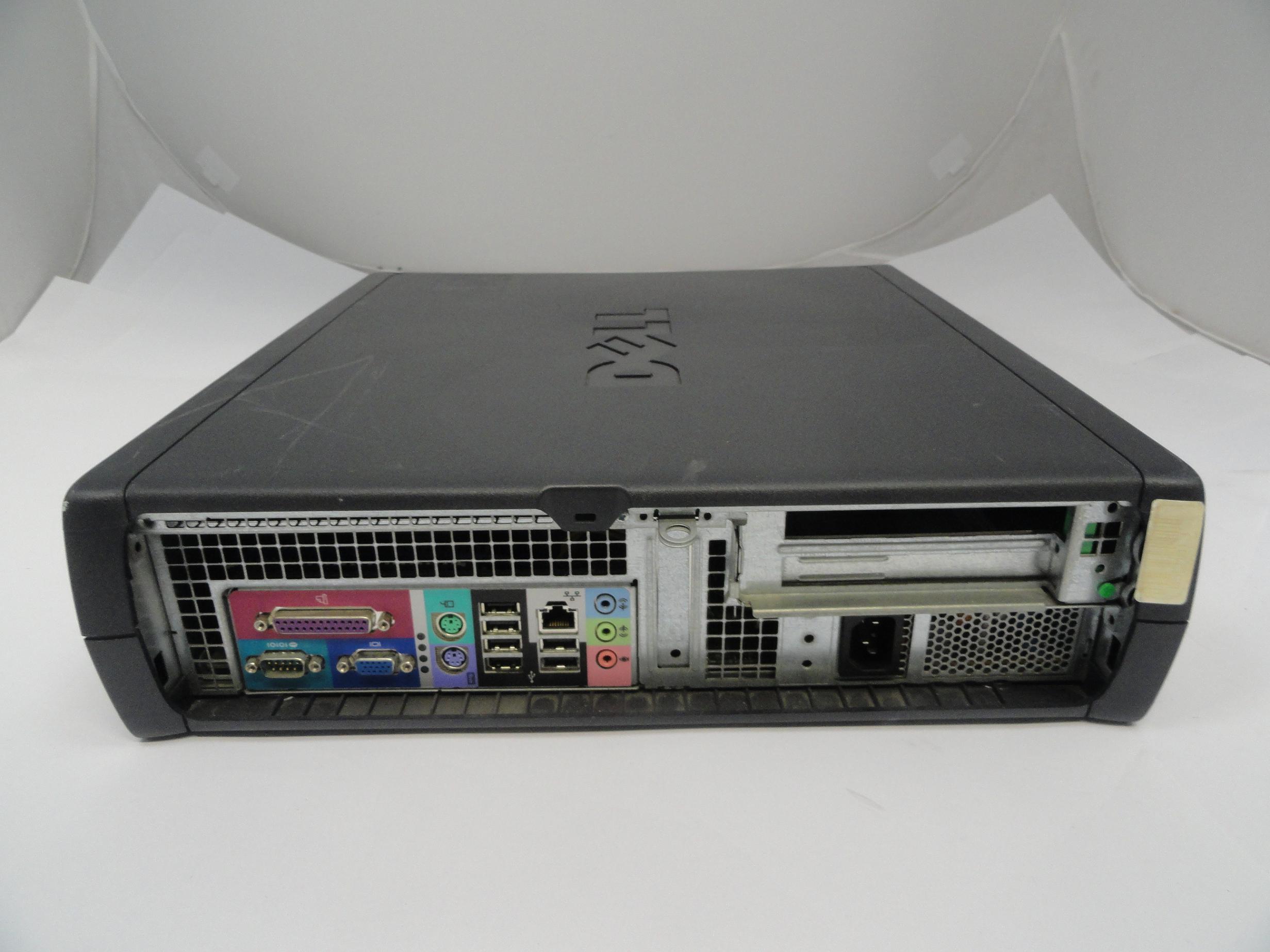 GX270 - Dell Optiplex GX270 Desktop Computer 2.8GHz Pentium 4 CPU 512Mb OnBoard RAM No HDD. DVD Drive - USED