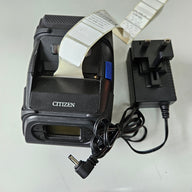 Citizen Mobile Thermal Printer - USB/Serial/Bluetooth w/PSU ( CMP-25BT ) USED