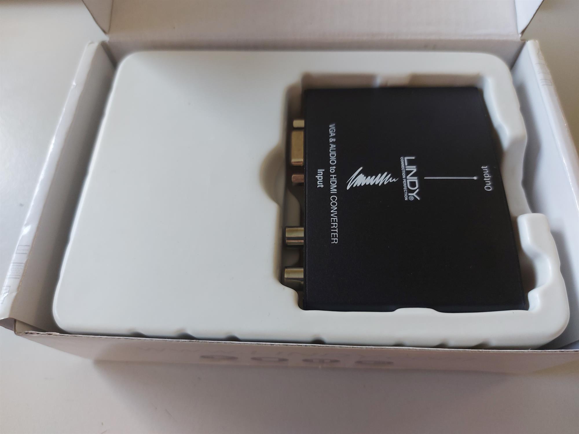 Lindy VGA and Audio to HDMI Converter (38095)