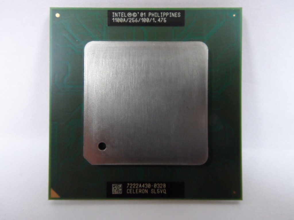 Intel Celeron 1.10GHz 100MHz FSB 256KB L2 Cache Socket PGA370 CPU ( SL5VQ ) REF