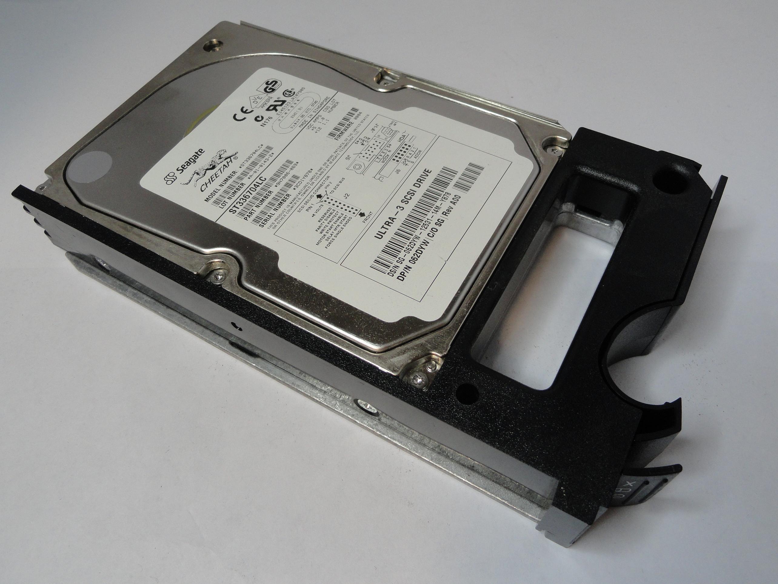 PR20213_9N7006-069_Seagate Dell 36GB SCSI 80 Pin 10Krpm 3.5in HDD - Image2