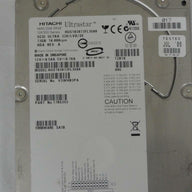 Hitachi 73GB SCSI 68 Pin 10Krpm 3.5in HDD ( 17R6393 HUS103073FL3600 ) USED