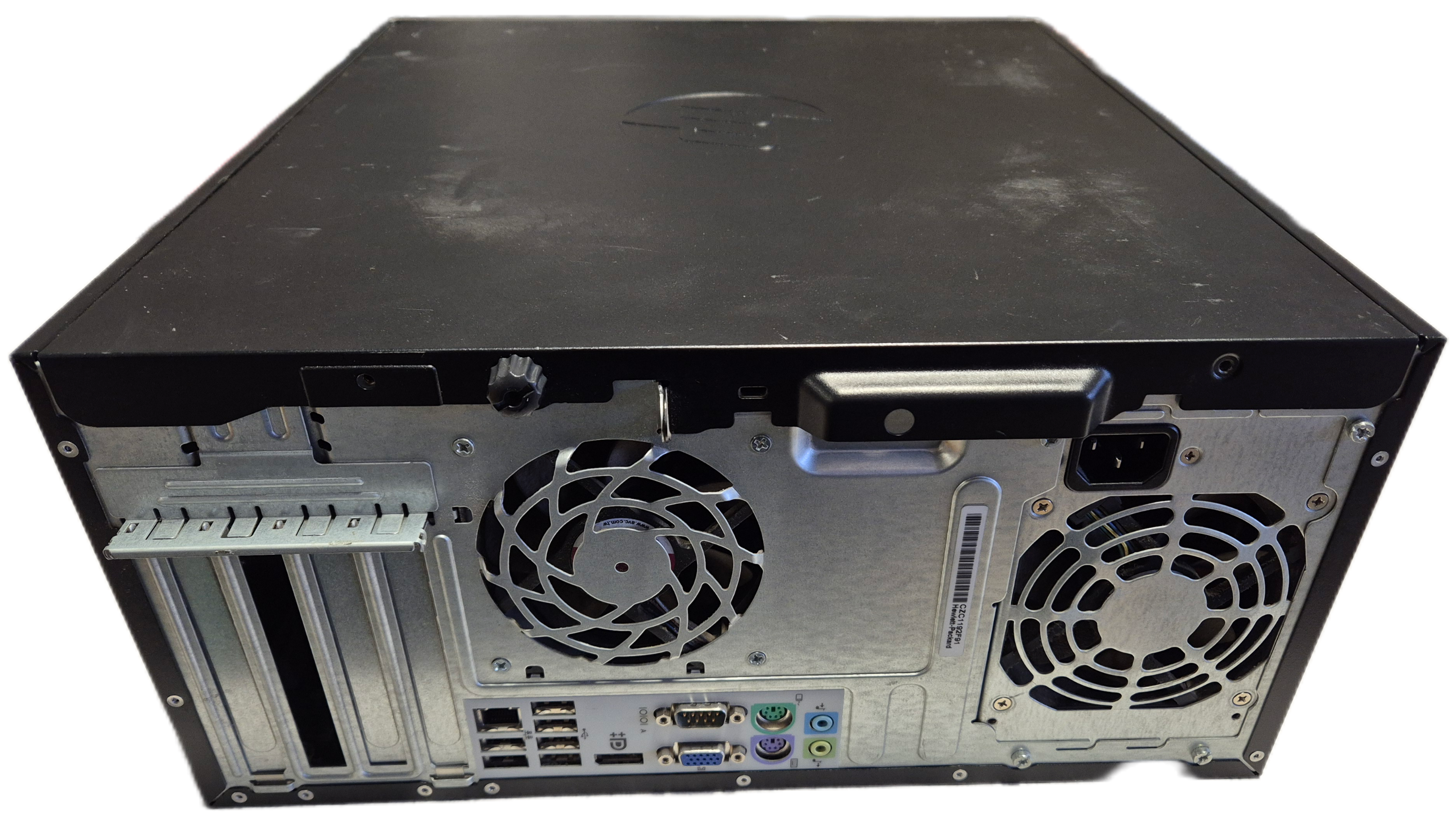 HP Compaq 6200 Pro MT DVD 8GB RAM i5-2400 3.1GHz NO OS NO HD Win7Pro COA present ( XY107ET#ABU ) USED