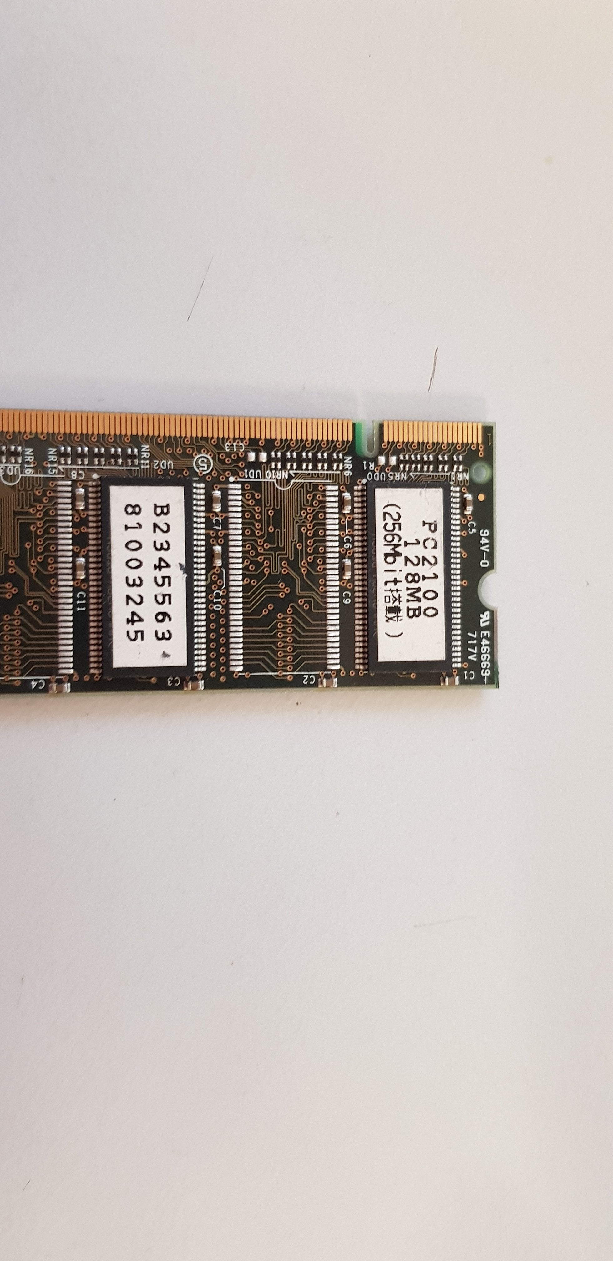 Ricoh 128MB PC2100 PCB DDR DIMM Printer Memory (B2345563)