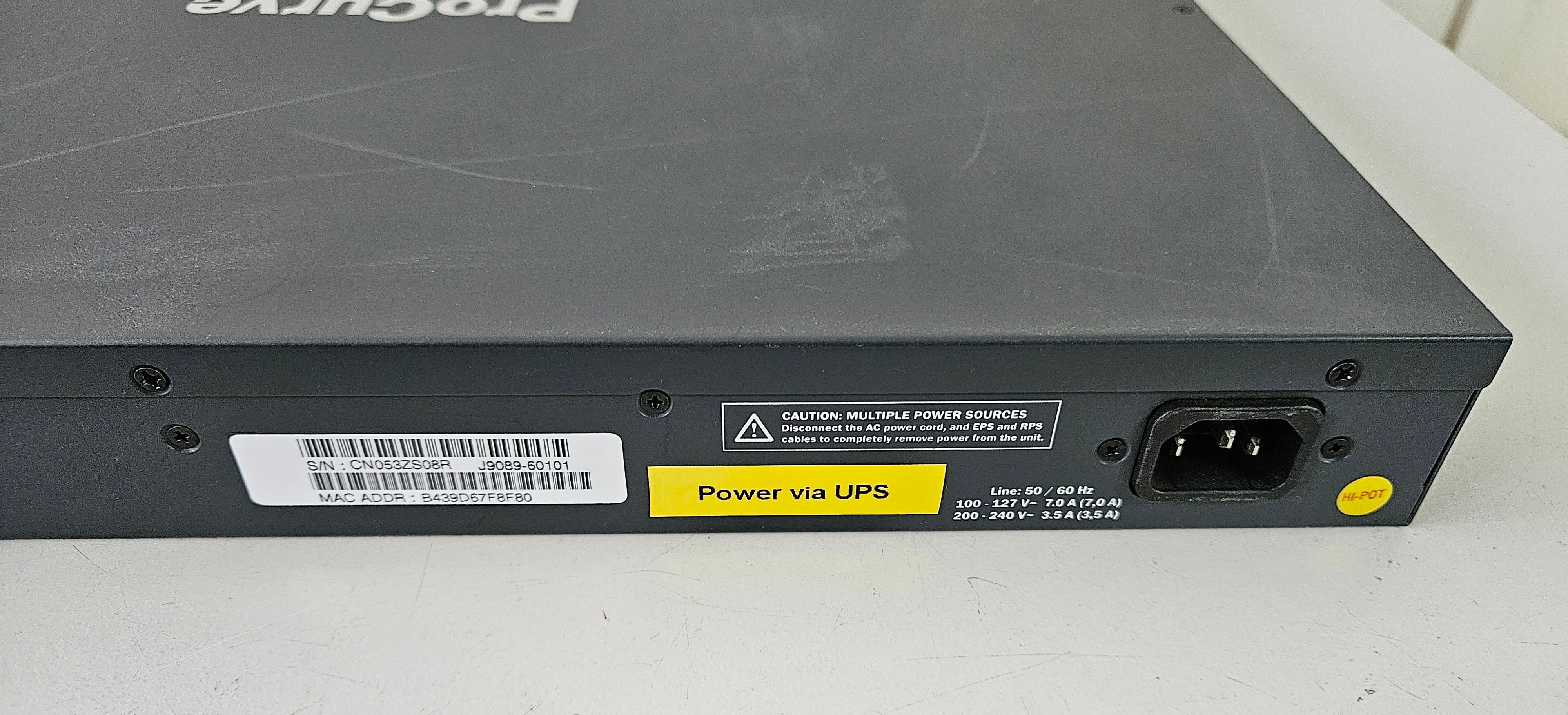 HP ProCurve 2610 Series 48-Port 10/100 PoE Switch ( J9089A J9089-60101 2610-48-PWR ) USED - NOISY