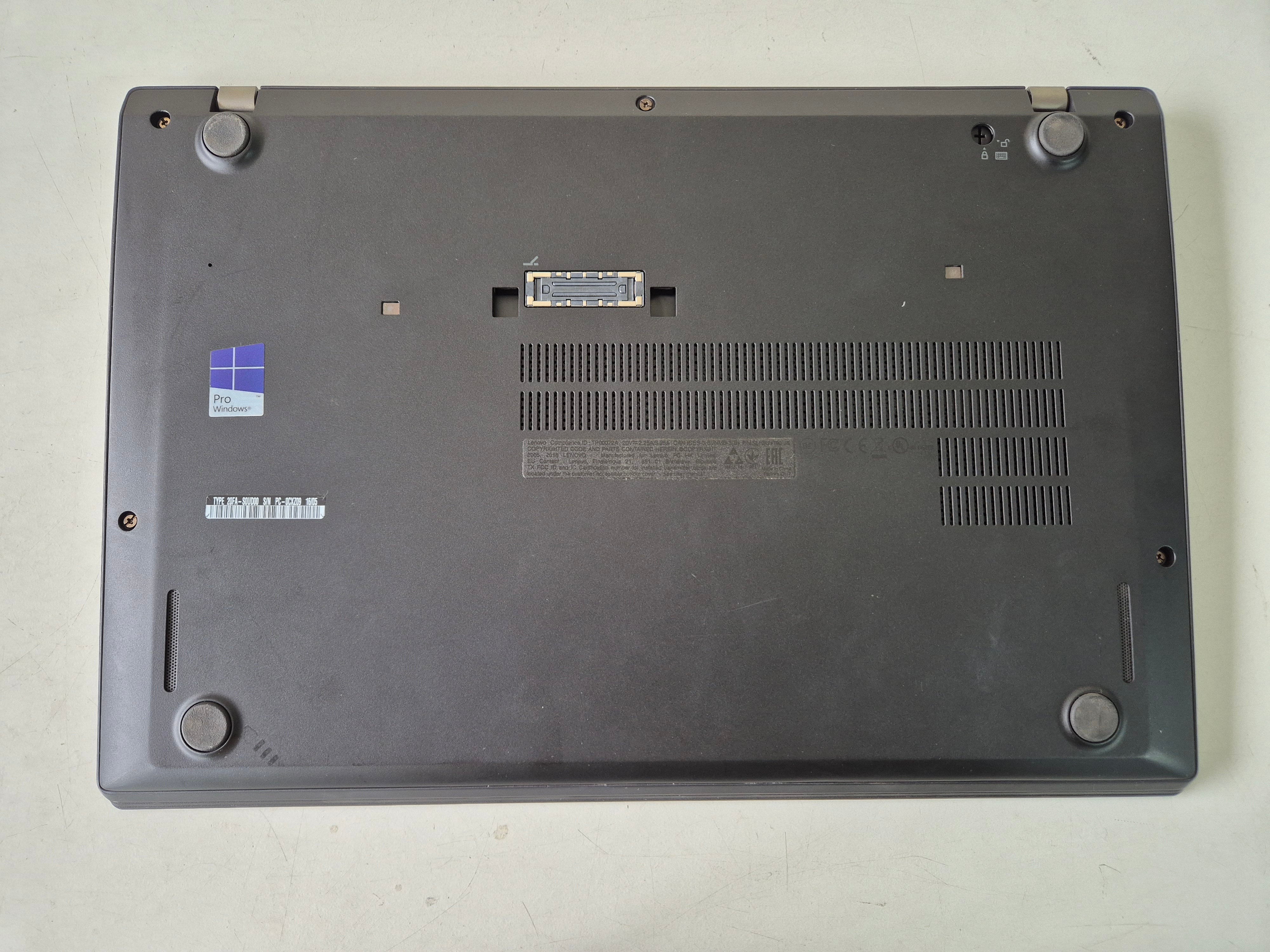 Lenovo ThinkPad T460s 250GB SSD 8GB RAM i5-6300U 2.40GHz Win10 14" USED - battery Good