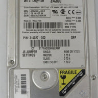 Western Digital Compaq 4.3Gb IDE 5400rpm 3.5in HDD ( AC24300-60LC 314027-002 331928-001 ) REF