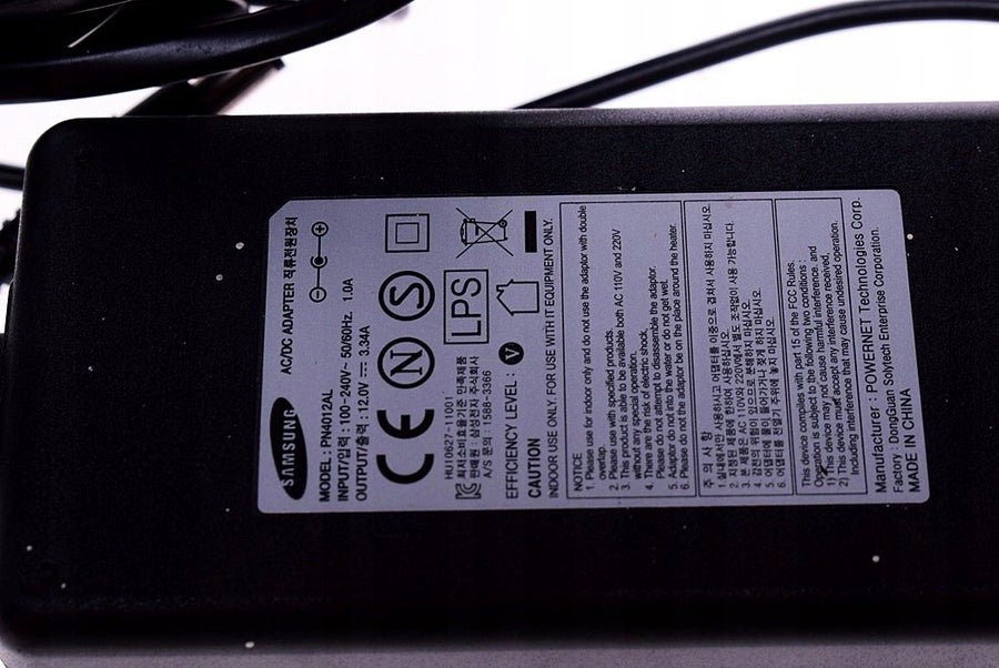 SAMSUNG ACDC Adaptor 12V 3.34A (PN4012AL USED)